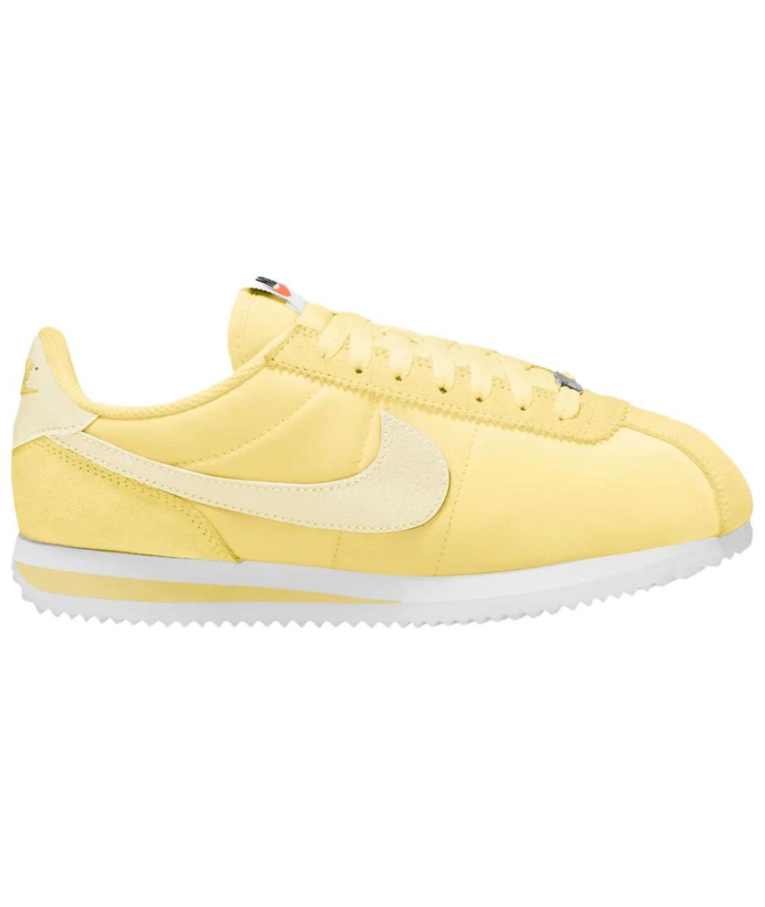 NIKE Желтые текстильные кроссовки, фото 1