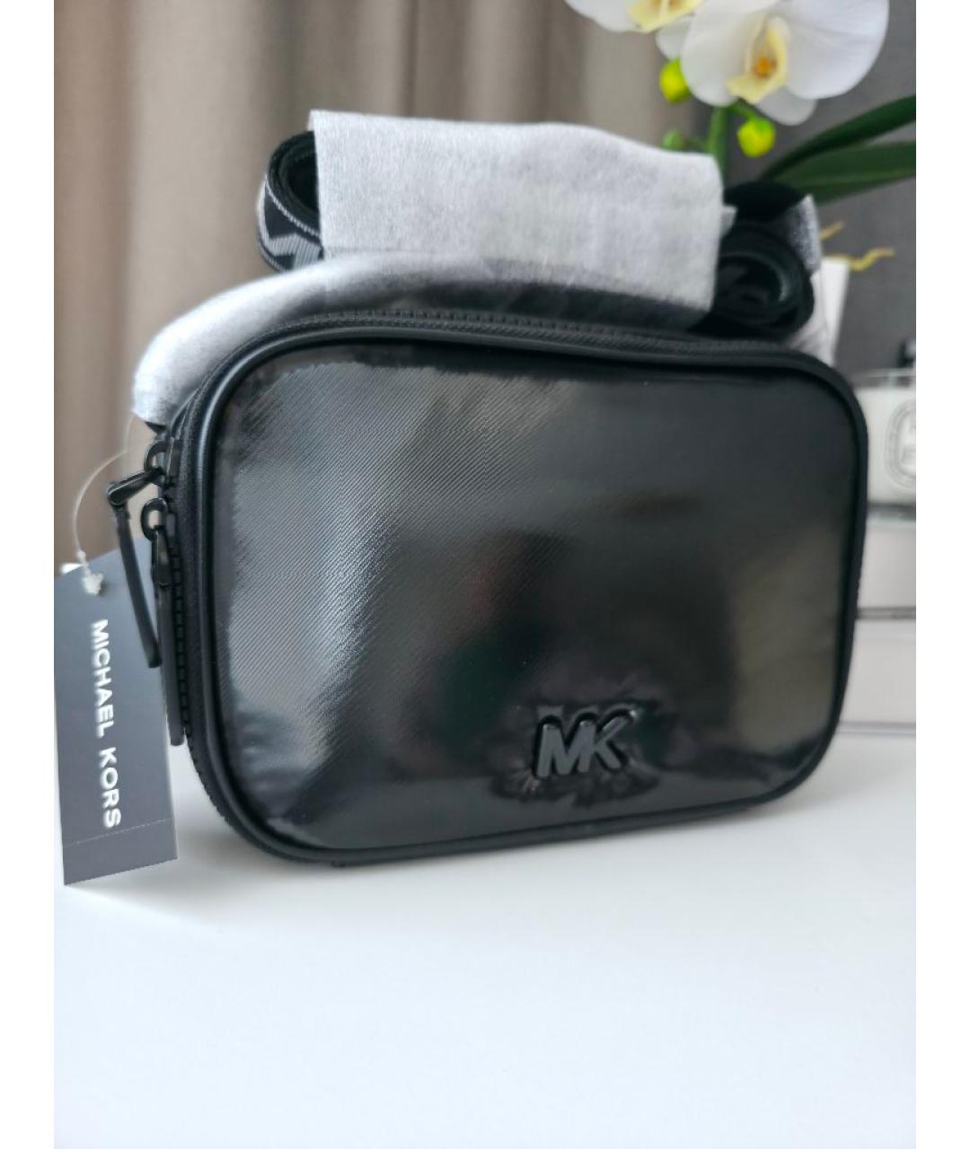 MICHAEL KORS Черная сумка на плечо, фото 5