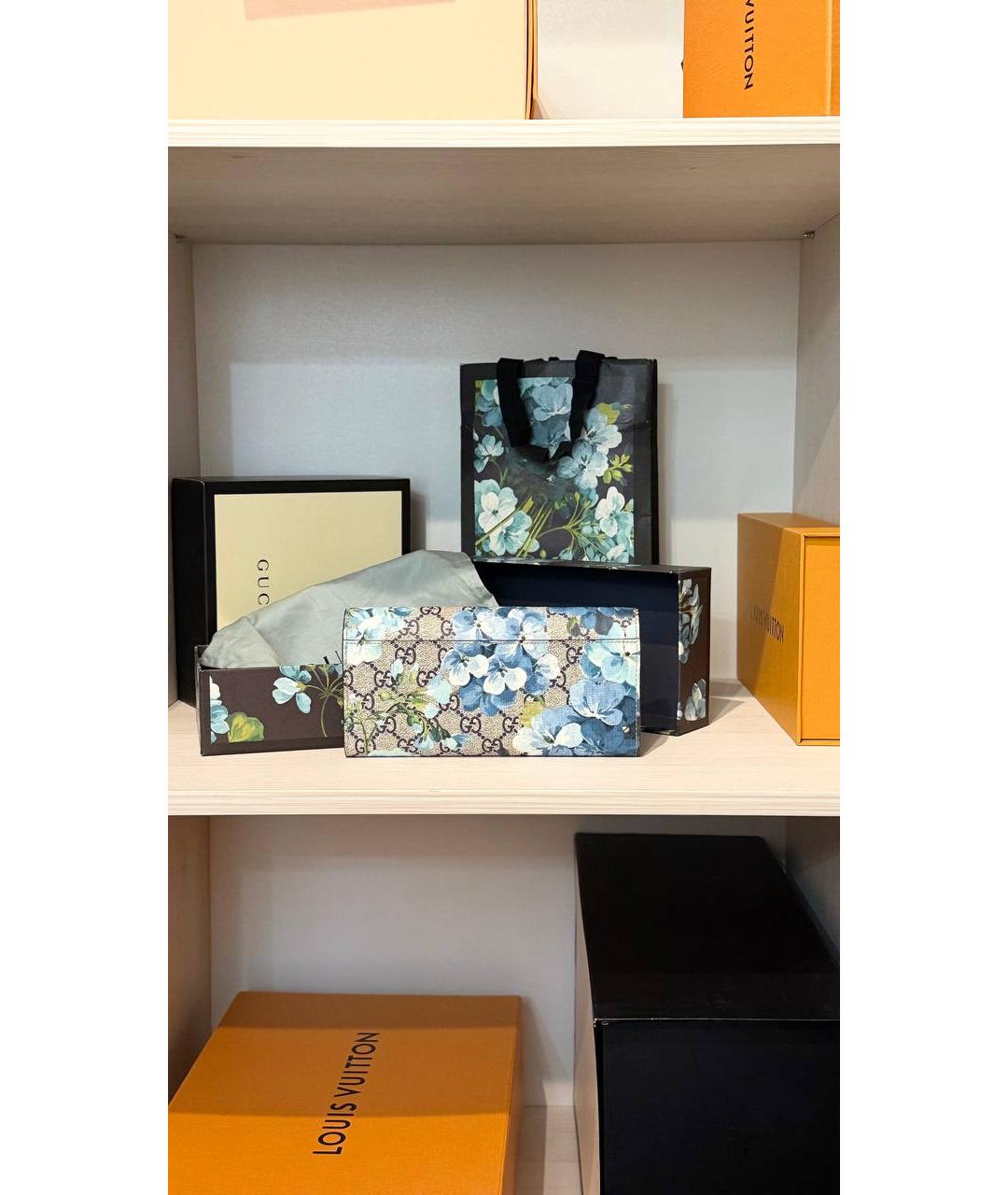 GUCCI Бежевый кошелек, фото 3