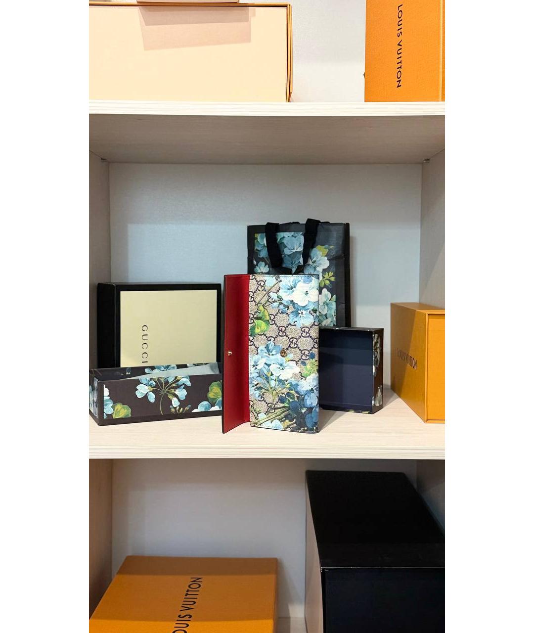 GUCCI Бежевый кошелек, фото 4