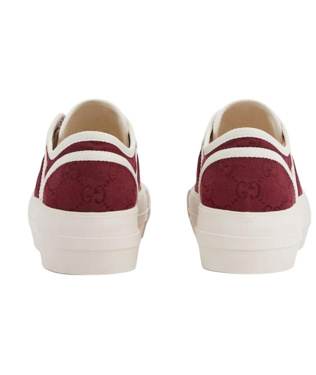 GUCCI Красные кроссовки, фото 5