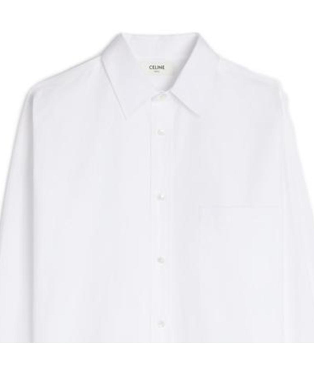 CELINE Белая рубашка, фото 5