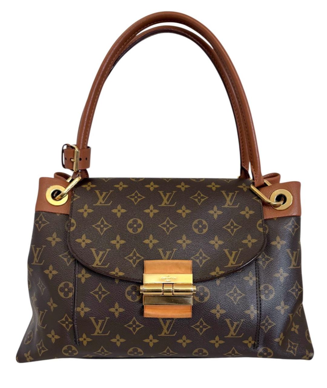 LOUIS VUITTON Коричневая сумка тоут, фото 9