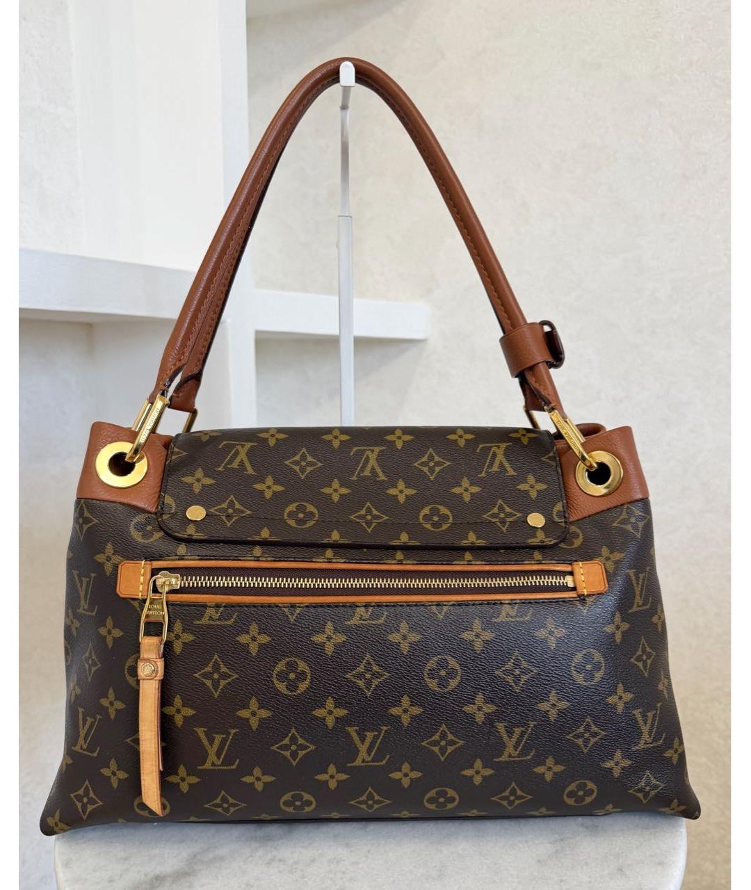 LOUIS VUITTON Коричневая сумка тоут, фото 4