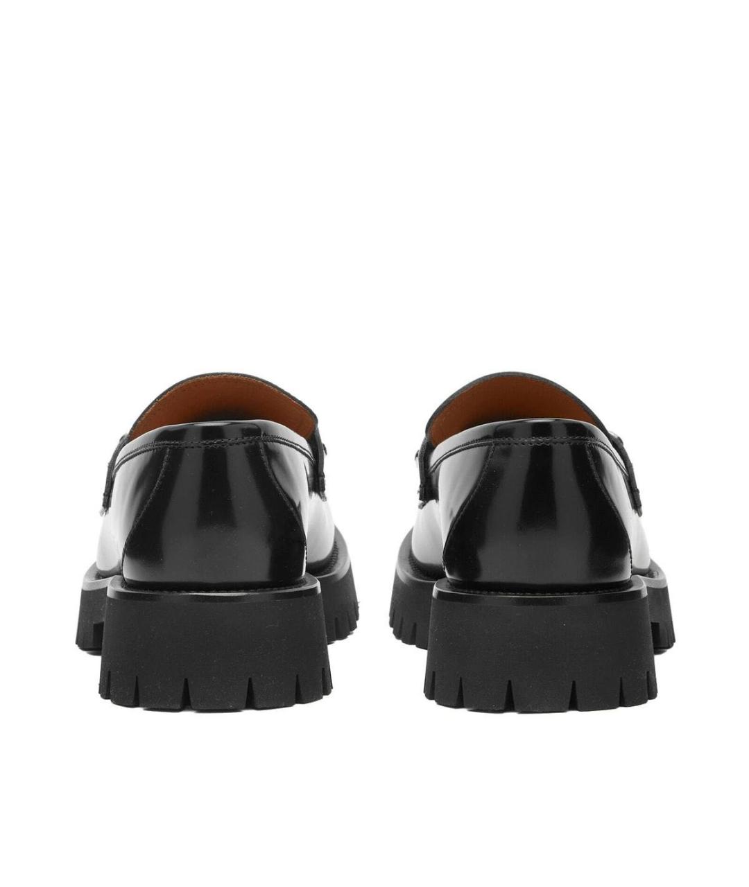 GUCCI Черные кожаные лоферы, фото 3