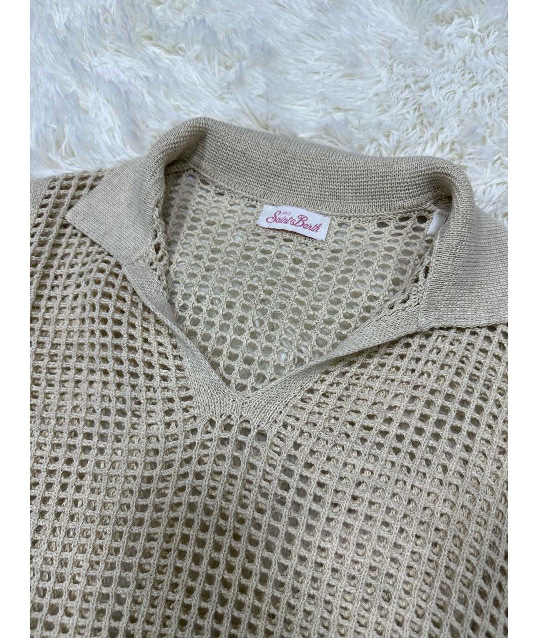 MC2 SAINT BARTH Бежевый костюм с юбками, фото 4