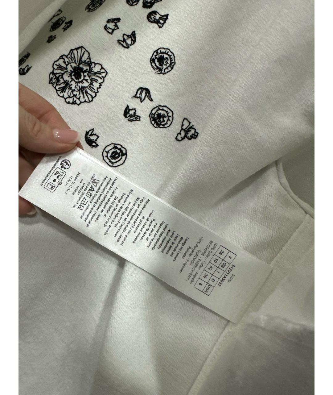 CHRISTIAN DIOR Белая деним куртка, фото 5