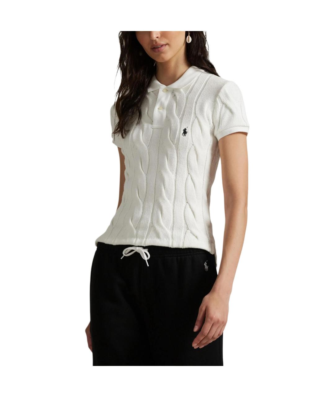 POLO RALPH LAUREN Белый джемпер / свитер, фото 4