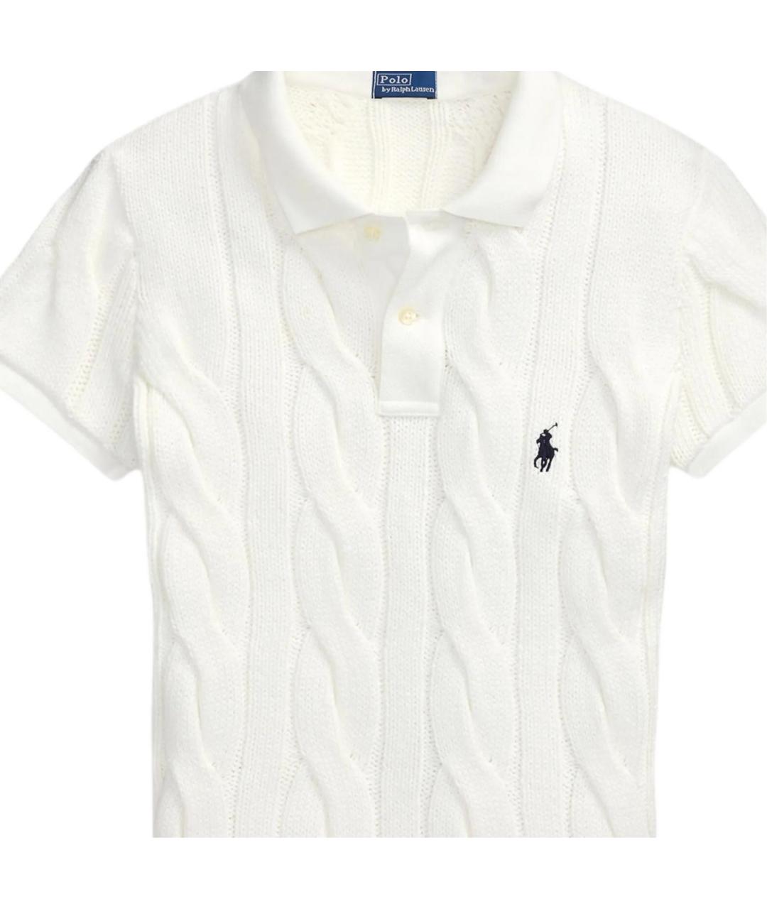 POLO RALPH LAUREN Белый джемпер / свитер, фото 5