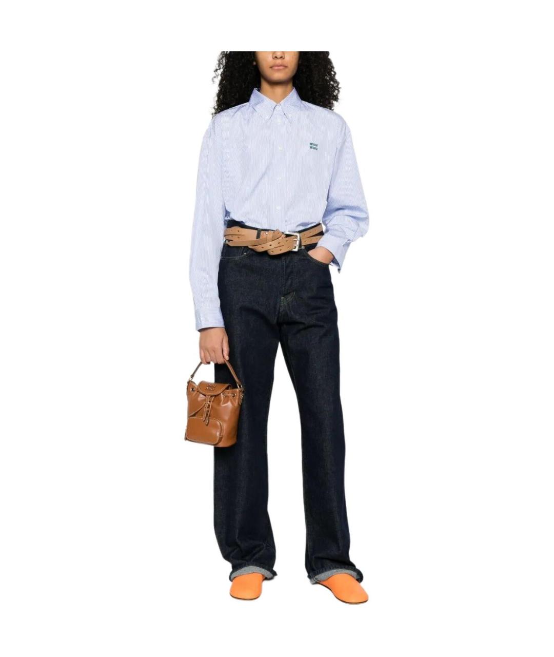 MIU MIU Мульти рубашка, фото 4