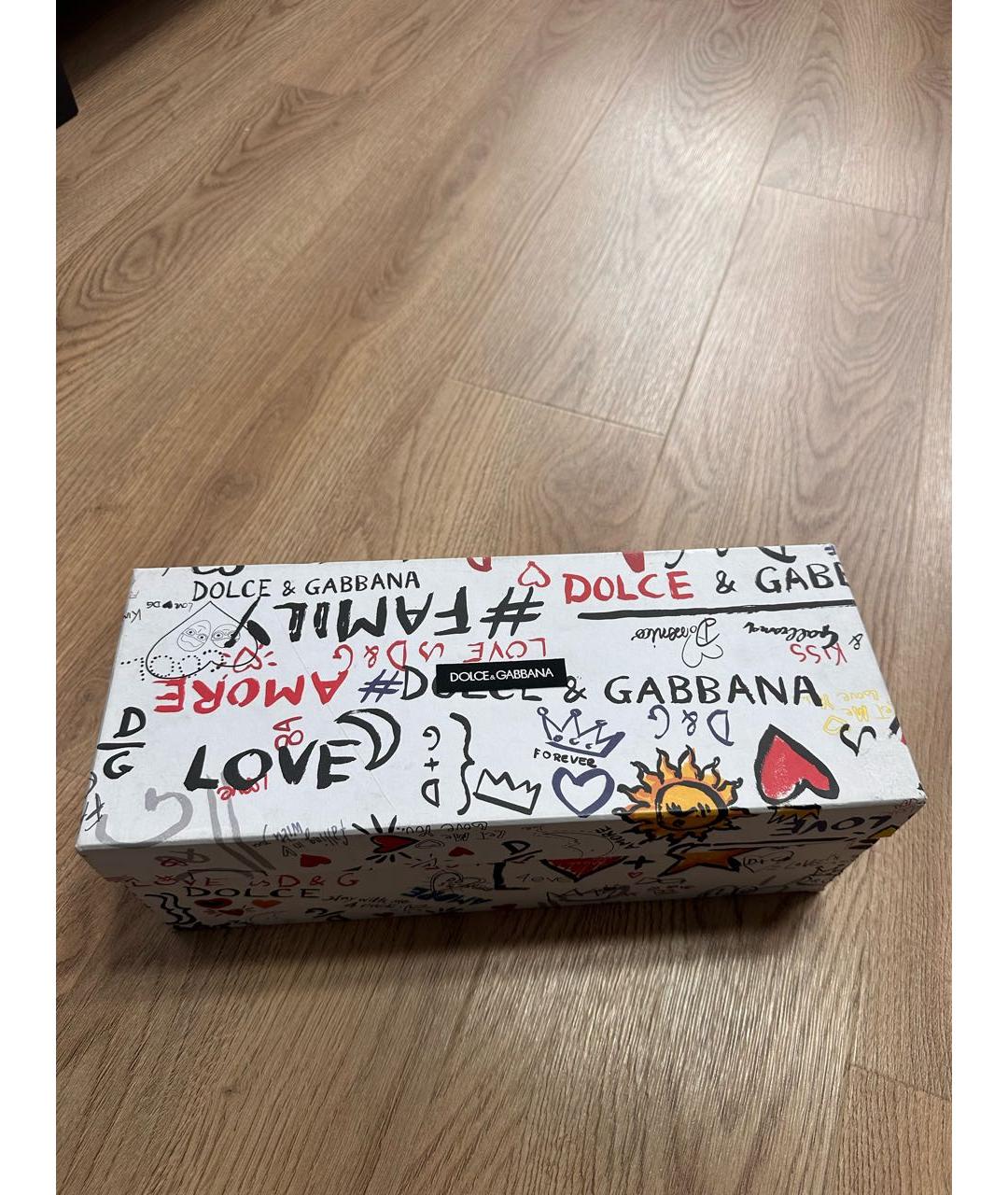 DOLCE&GABBANA Мульти высокие ботинки, фото 5