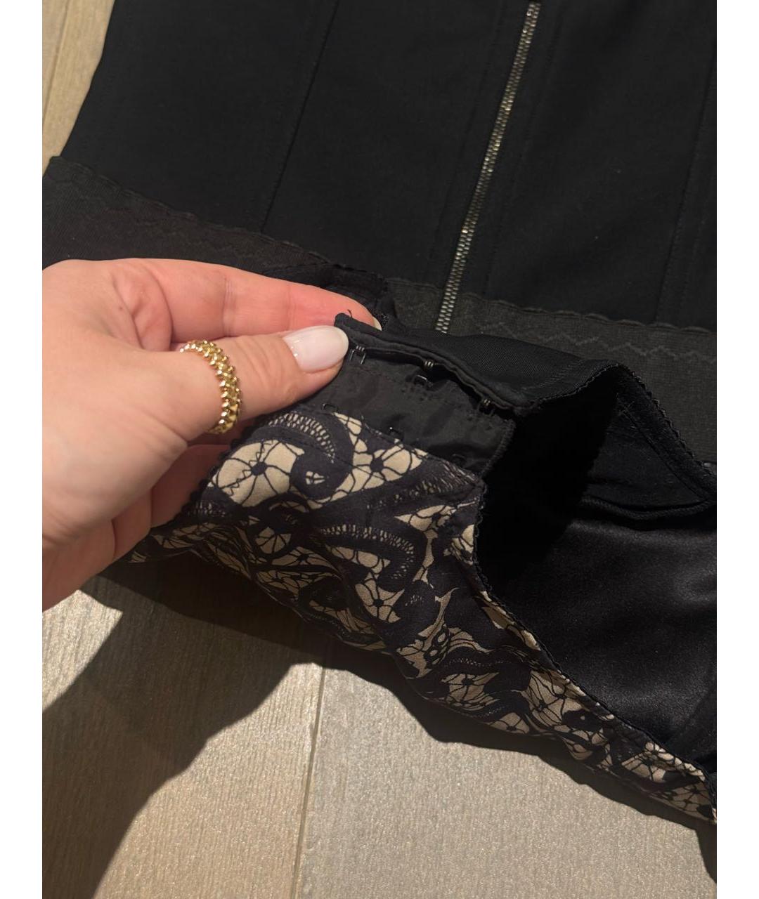 DOLCE&GABBANA Черный корсет, фото 4