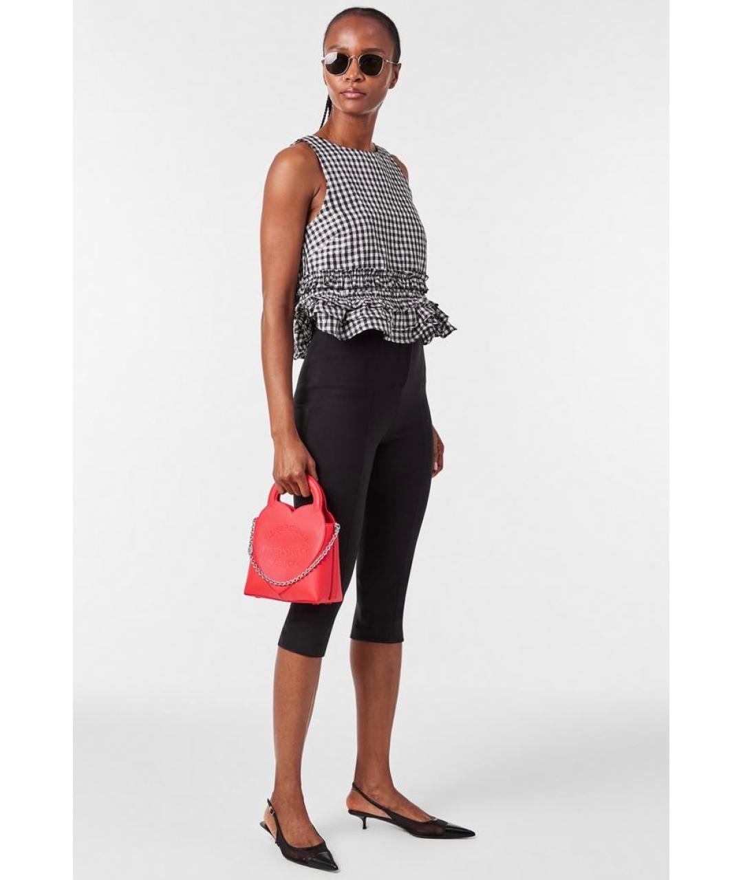 TIFFANY&CO Красная кожаная сумка через плечо, фото 4