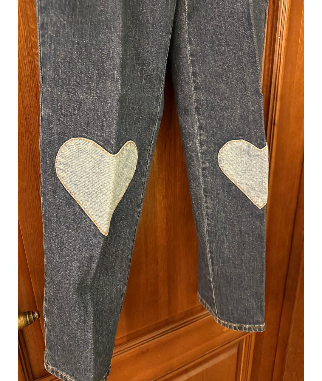 STELLA MCCARTNEY Синие хлопковые джинсы клеш, фото 6