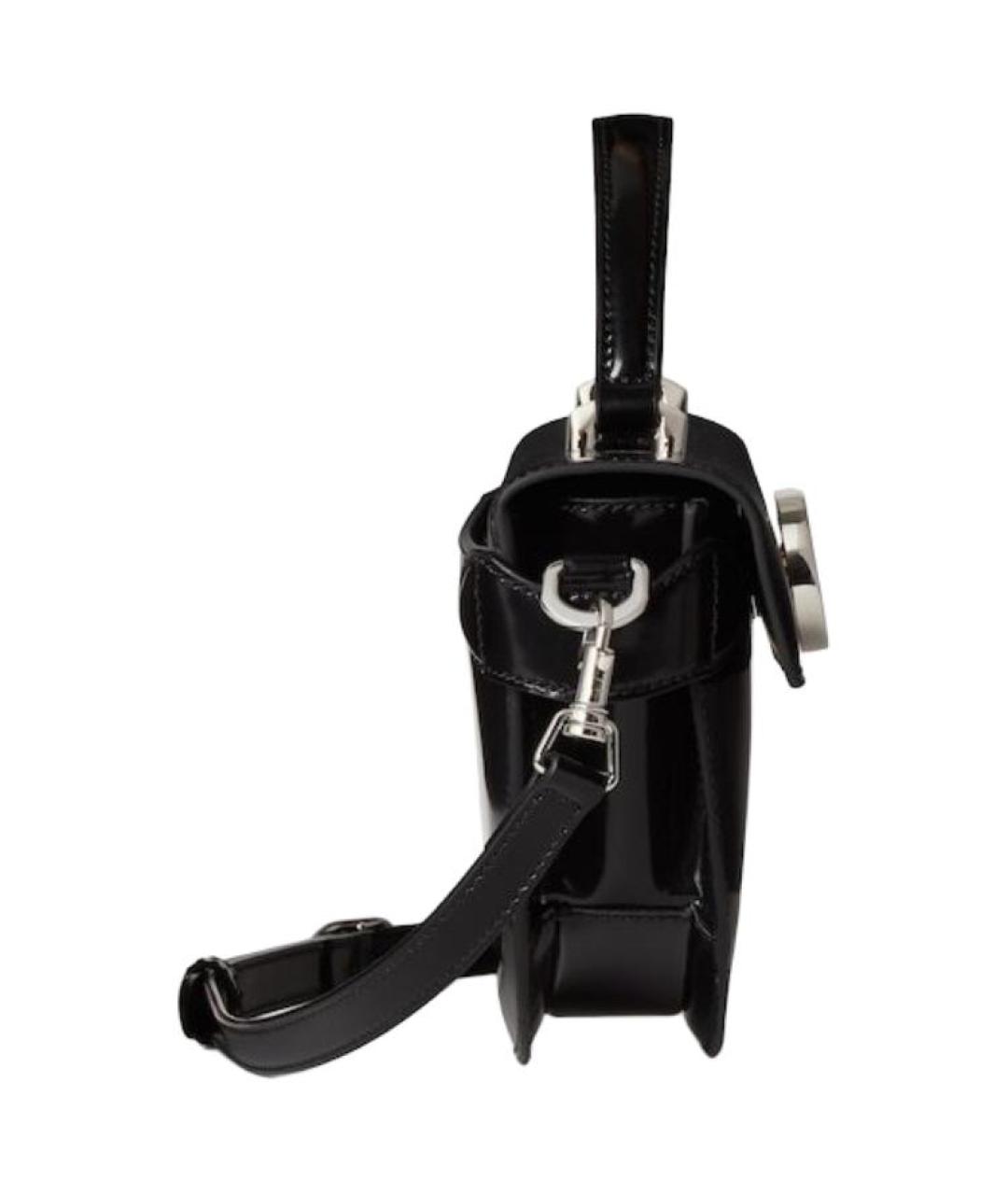 GUCCI Черная кожаная сумка через плечо, фото 3