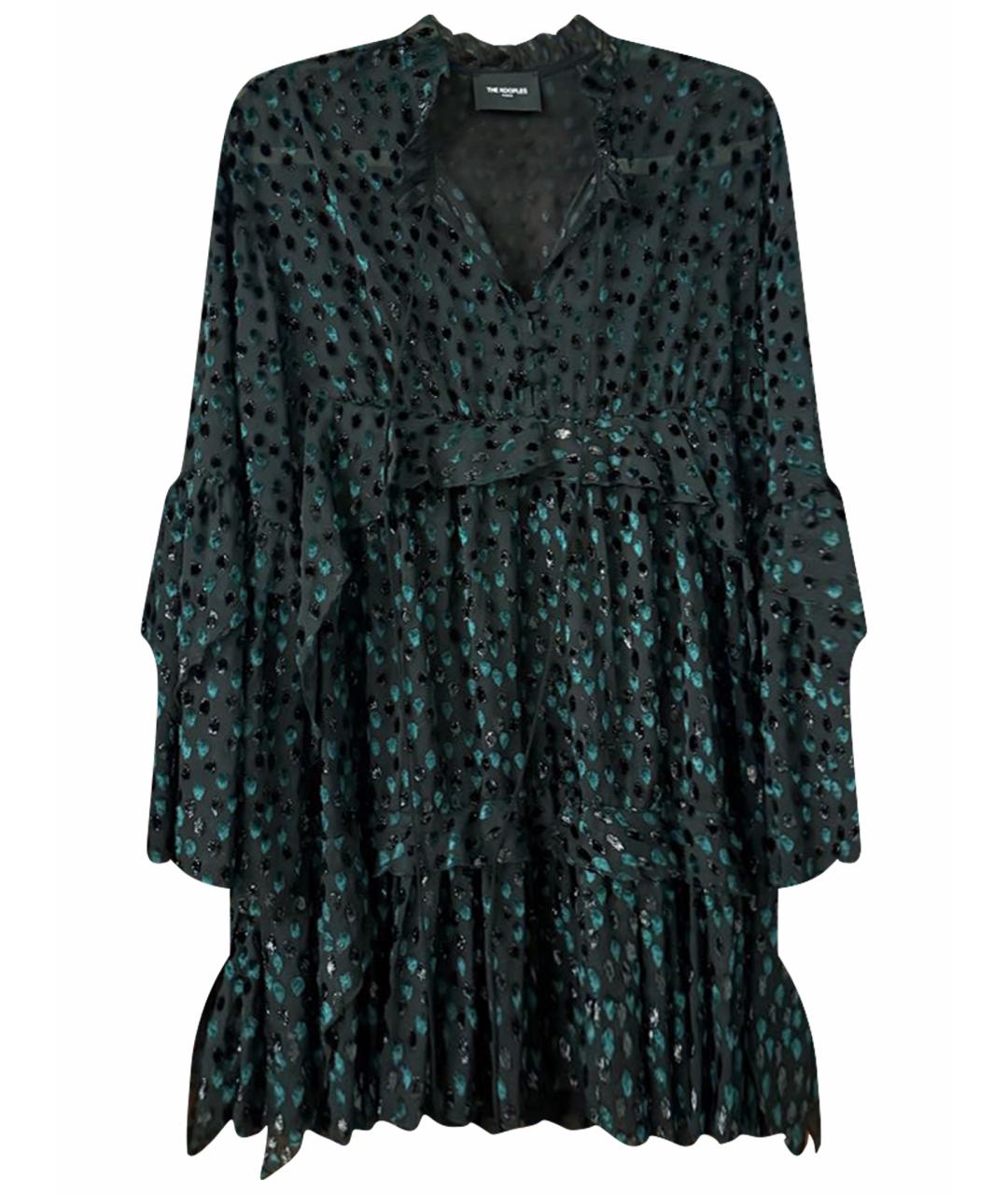 THE KOOPLES Черное вискозное повседневное платье, фото 1