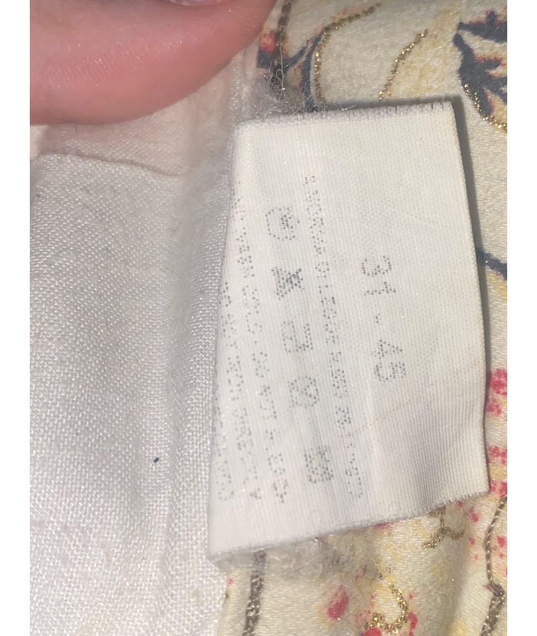 ROBERTO CAVALLI Мульти хлопковые прямые джинсы, фото 4