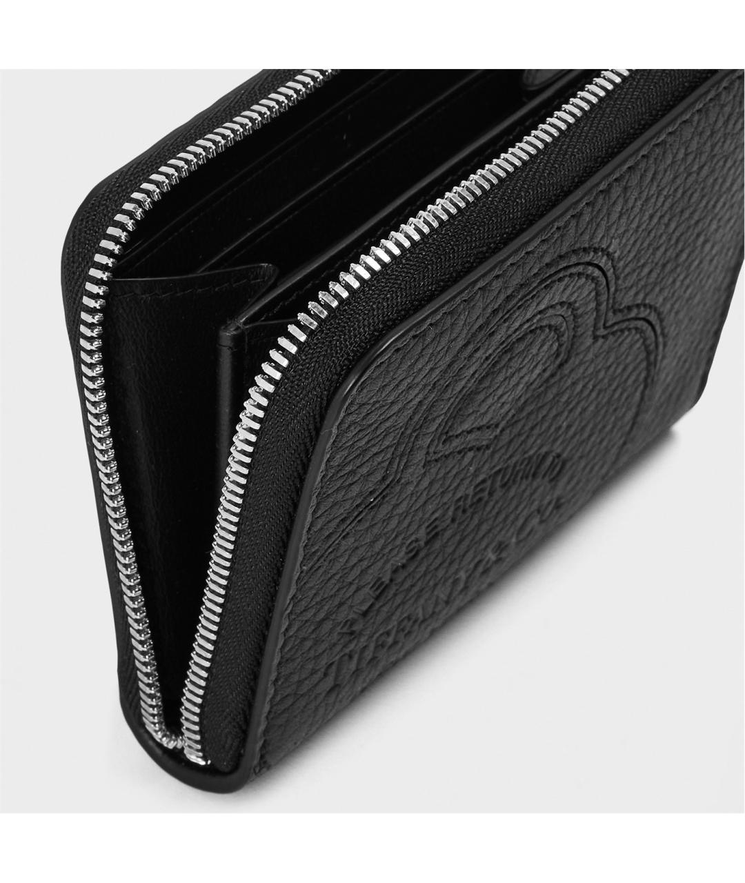 TIFFANY&CO Черный кожаный кошелек, фото 4