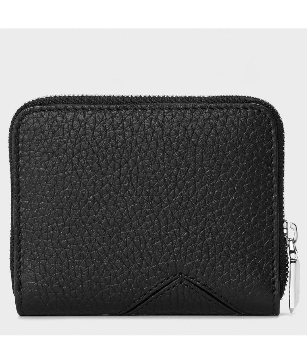 TIFFANY&CO Черный кожаный кошелек, фото 2