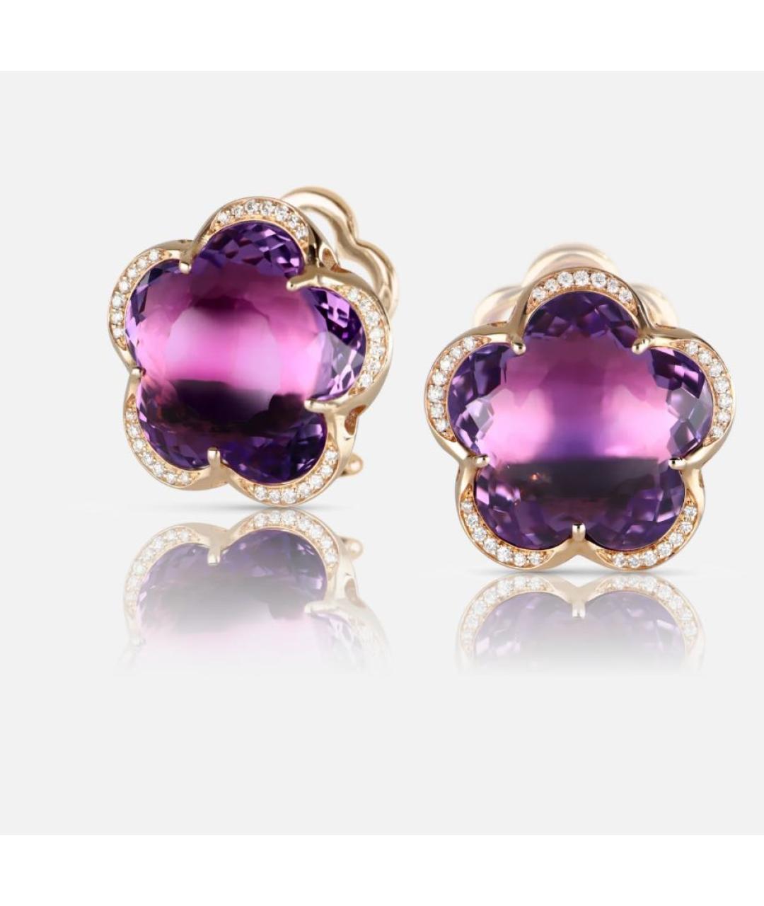 PASQUALE BRUNI Фиолетовые серьги из розового золота, фото 3