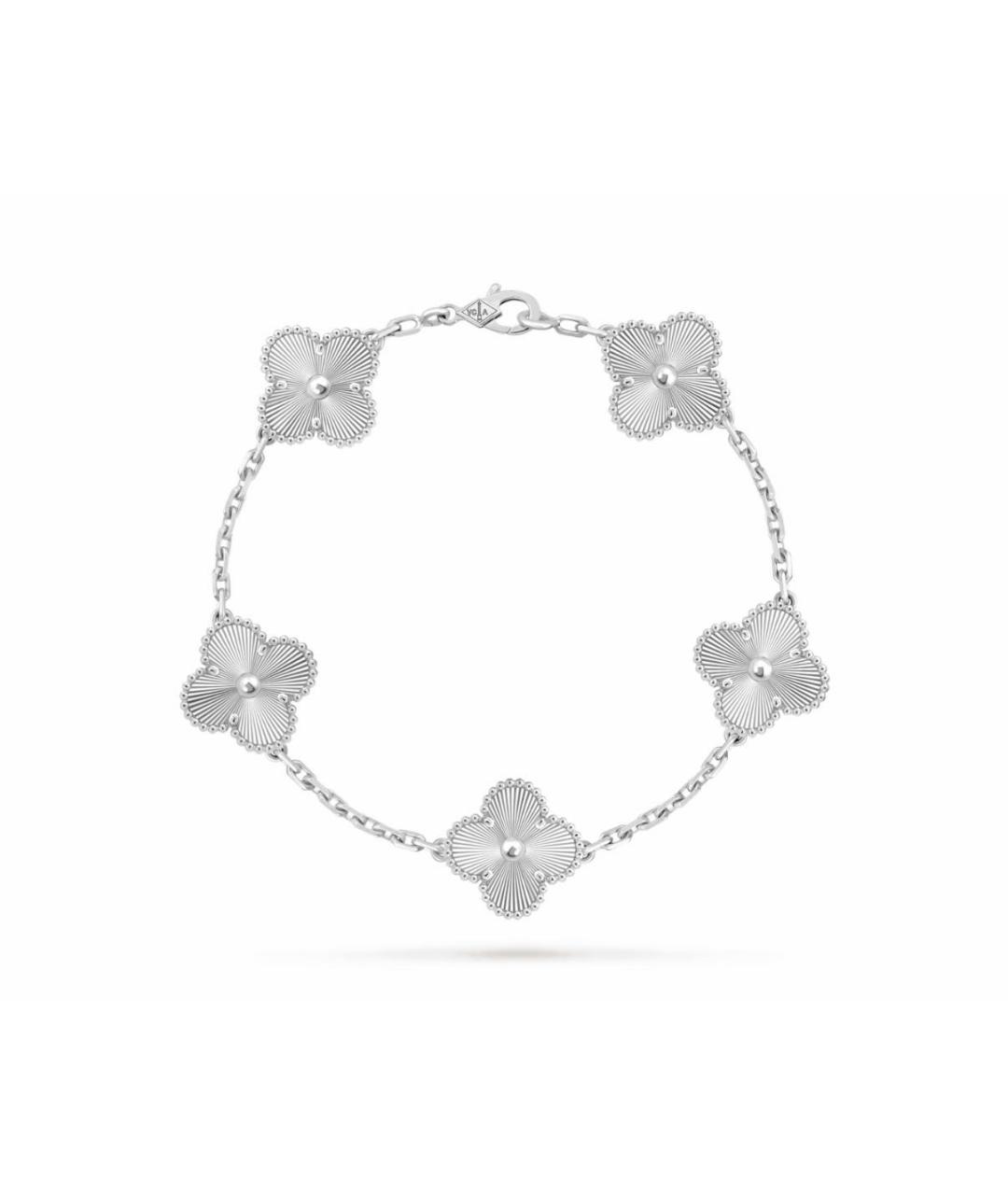 VAN CLEEF & ARPELS Серебрянный браслет из белого золота, фото 9