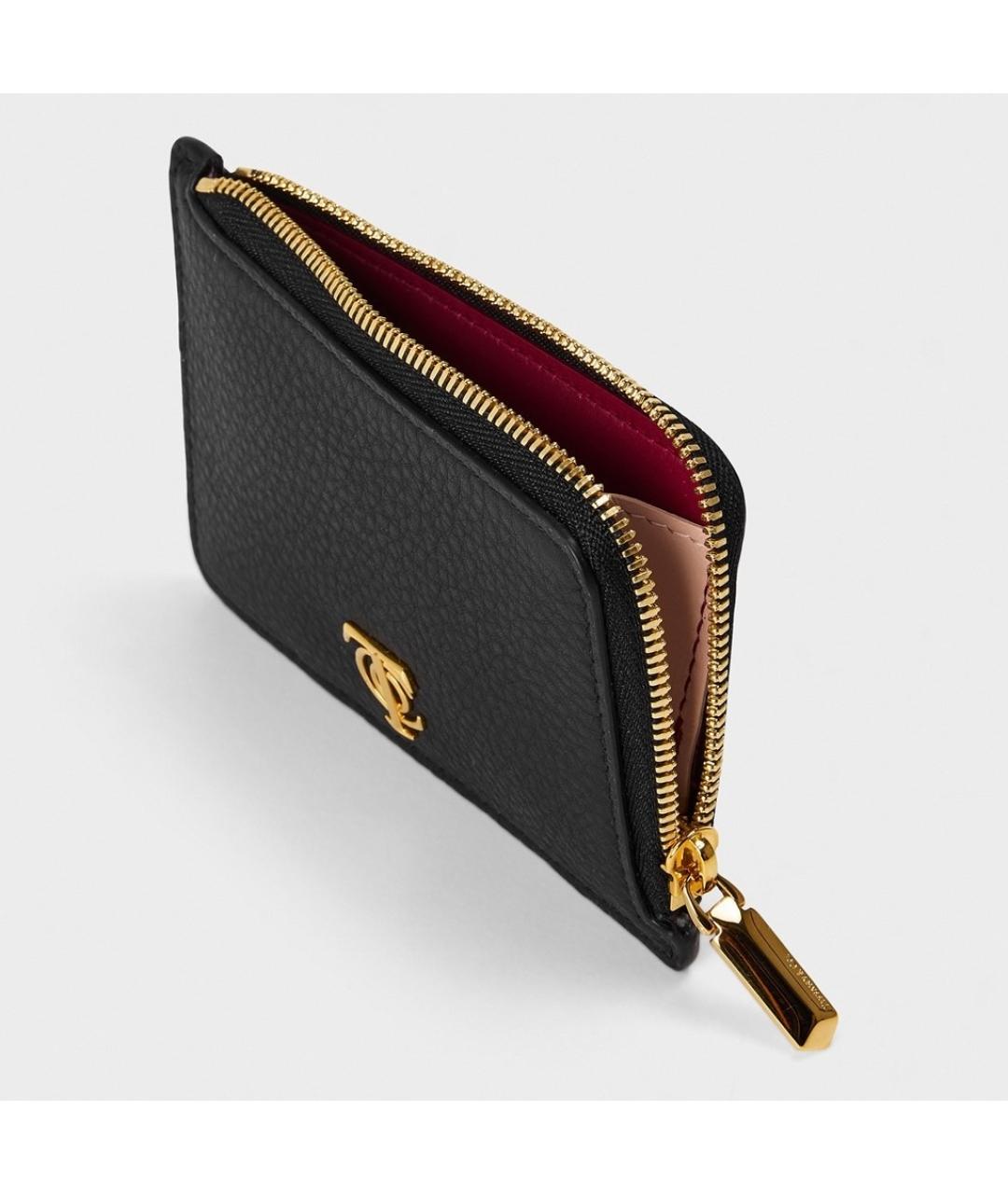 TIFFANY&CO Черный кожаный кардхолдер, фото 2