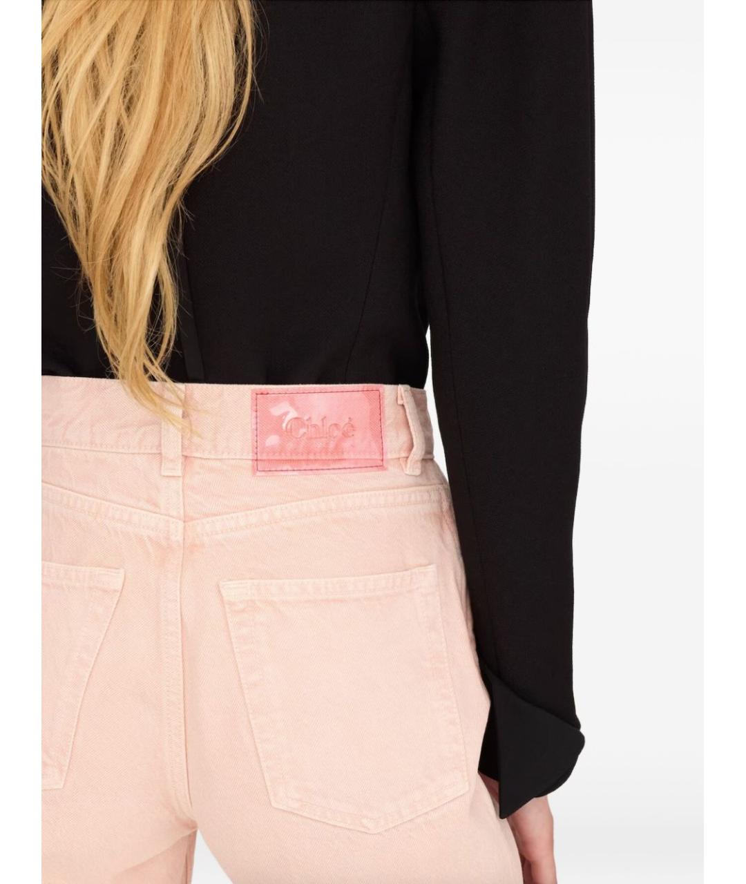 CHLOE Хлопковые прямые брюки, фото 2