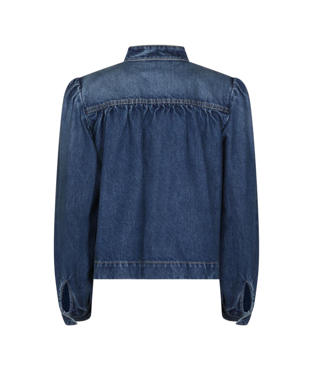 CHLOE Синяя хлопковая куртка, фото 2