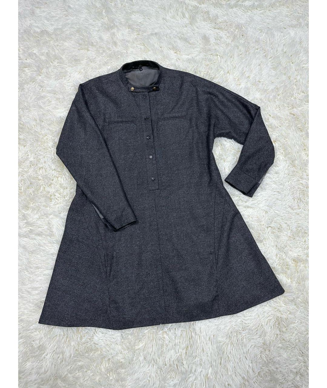 GUCCI Антрацитовое повседневное платье, фото 8