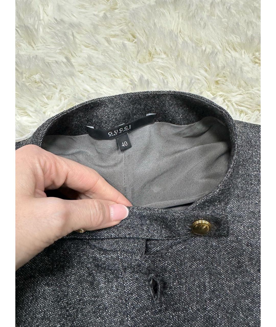 GUCCI Антрацитовое повседневное платье, фото 3