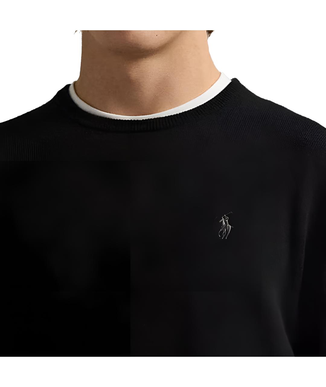 POLO RALPH LAUREN Черный джемпер / свитер, фото 5