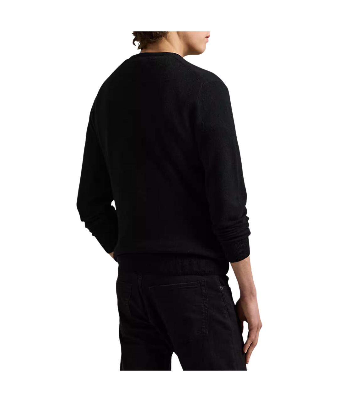 POLO RALPH LAUREN Черный джемпер / свитер, фото 3