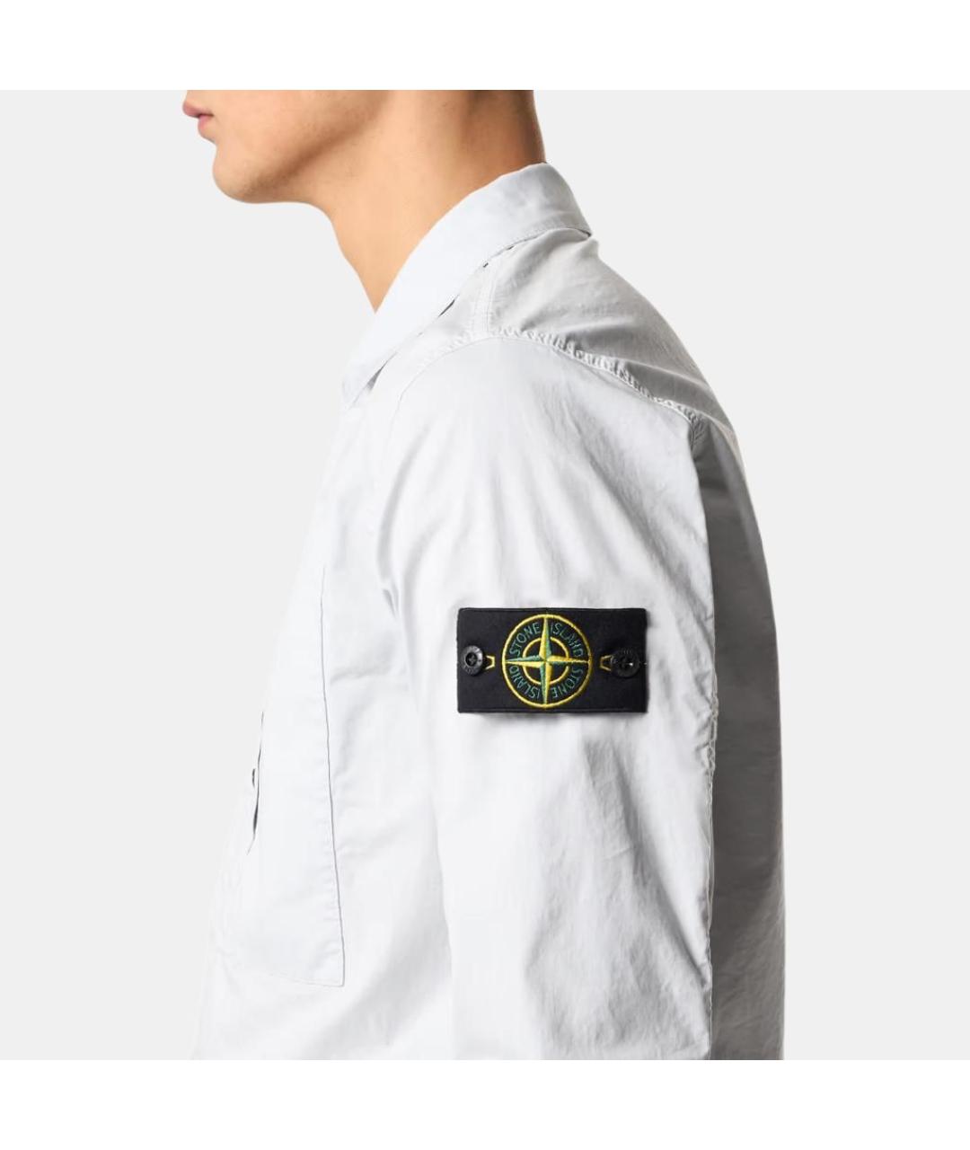 STONE ISLAND Голубая куртка, фото 5