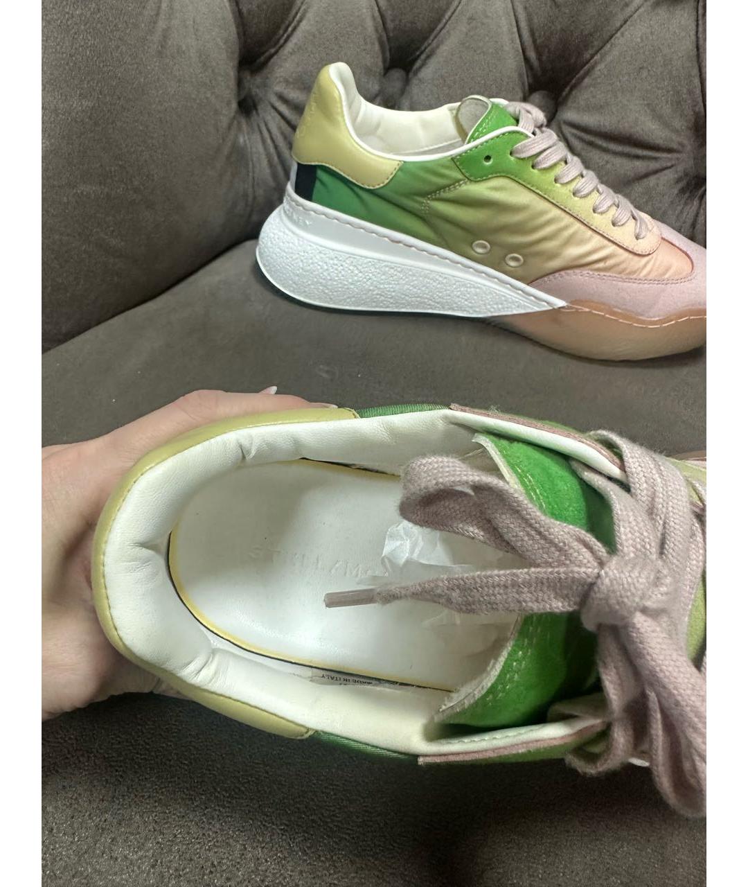 STELLA MCCARTNEY Мульти синтетические кроссовки, фото 4