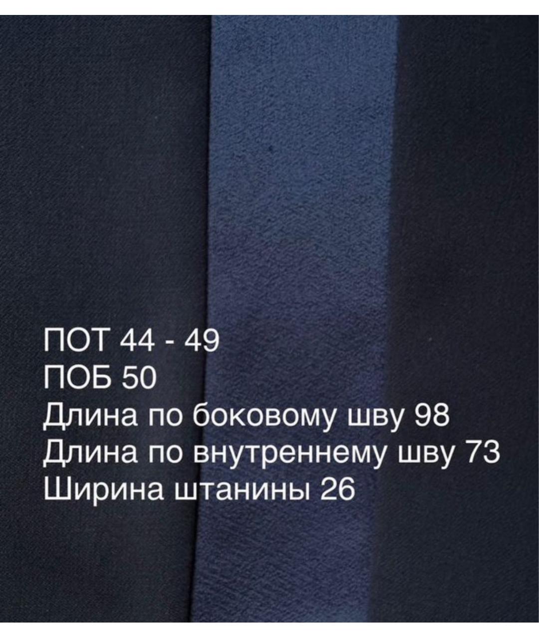 BURBERRY Черные вискозные прямые брюки, фото 5