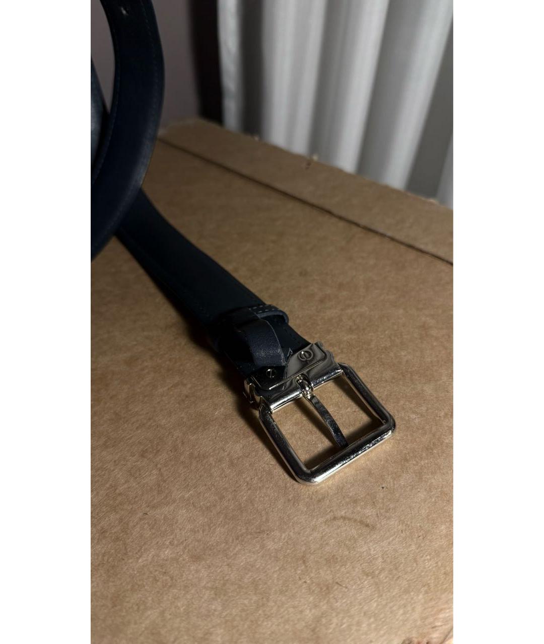 LOUIS VUITTON Коричневый кожаный ремень, фото 2