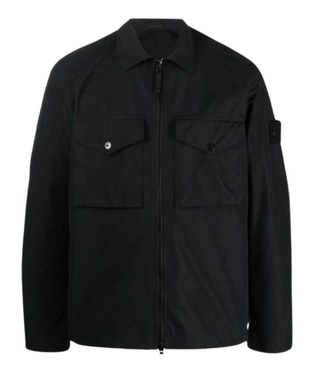 STONE ISLAND Черная куртка, фото 1