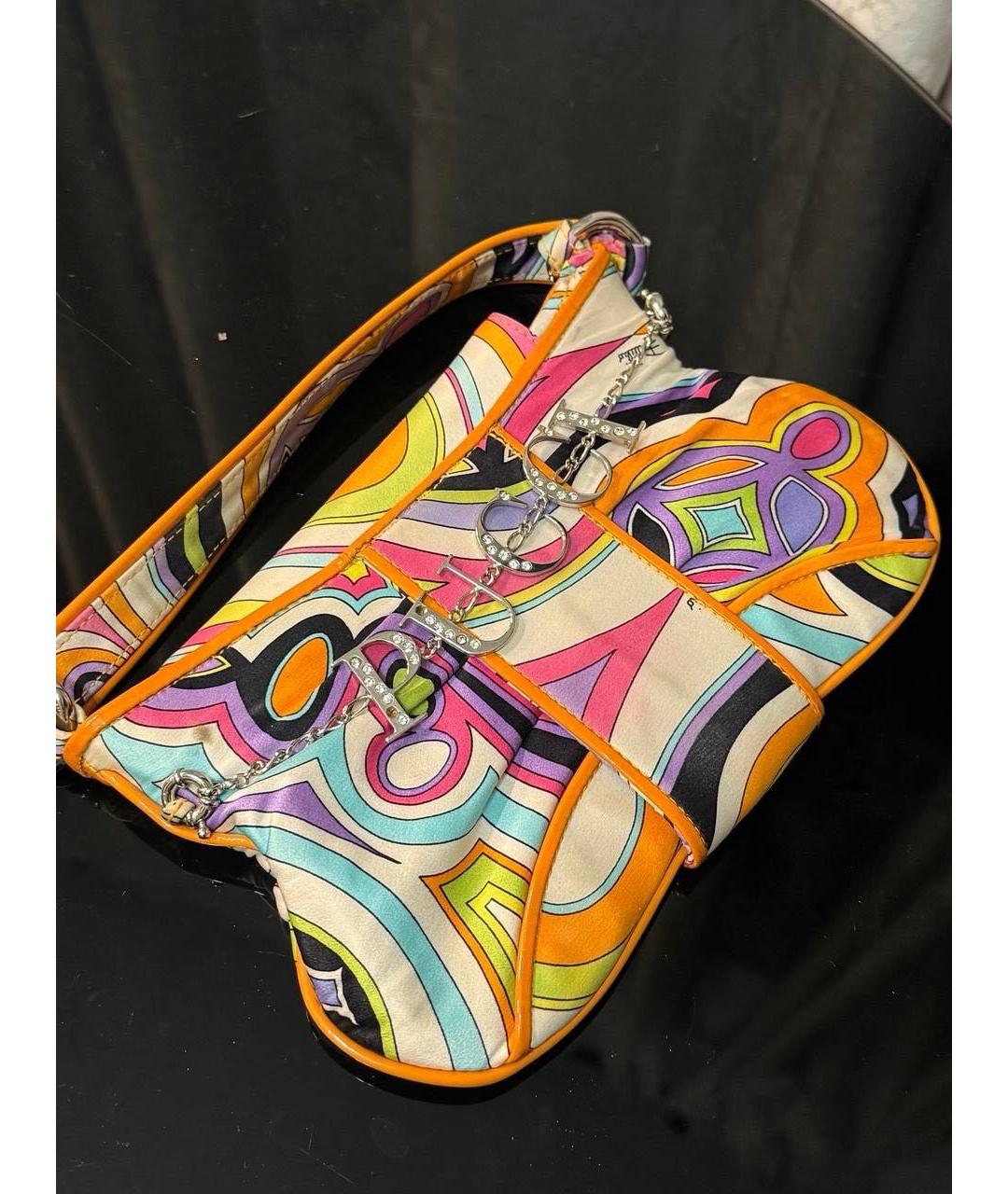 EMILIO PUCCI Мульти тканевая сумка с короткими ручками, фото 2