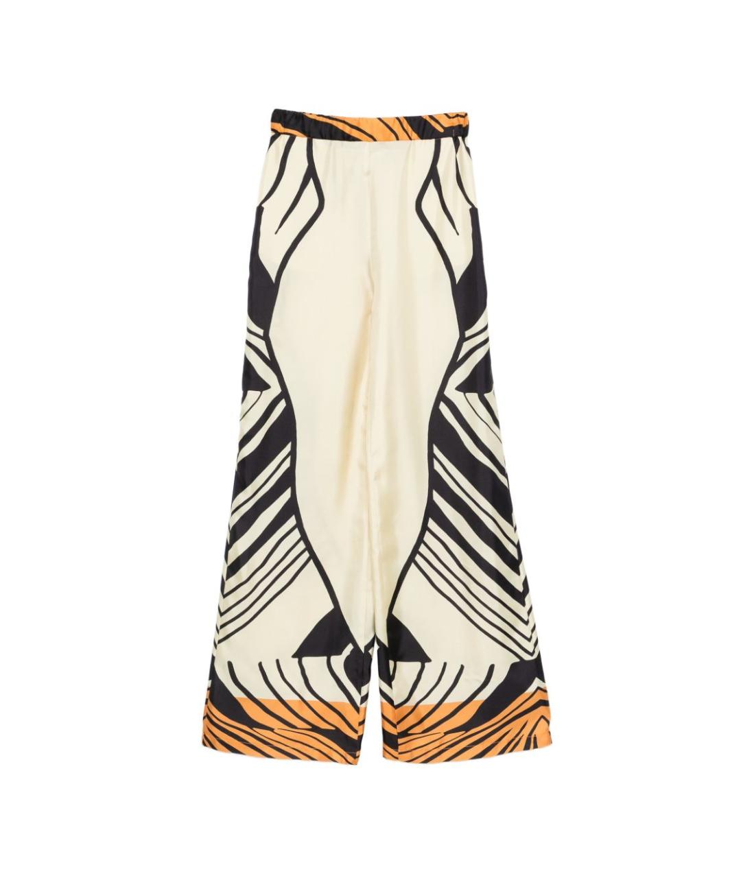 RAQUEL DINIZ Мульти прямые брюки, фото 1