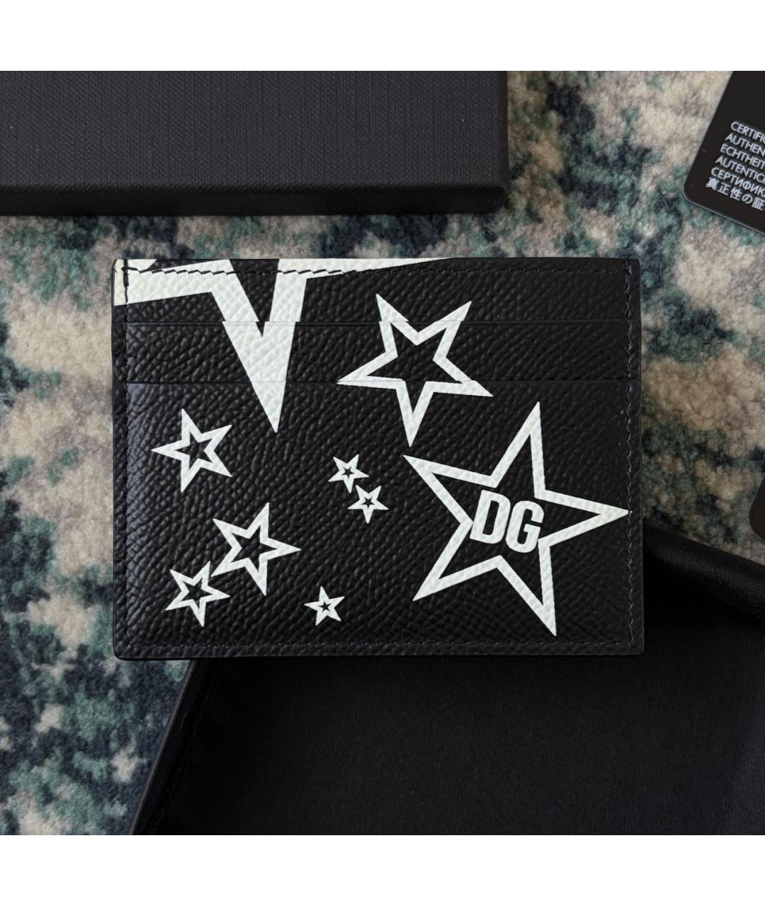 BURBERRY Черный кожаный кардхолдер, фото 9