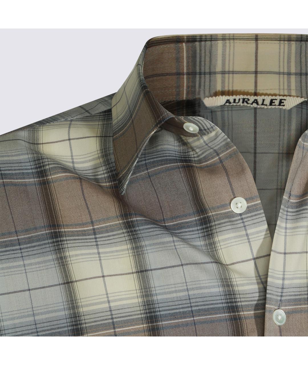 AURALEE Мульти кэжуал рубашка, фото 3