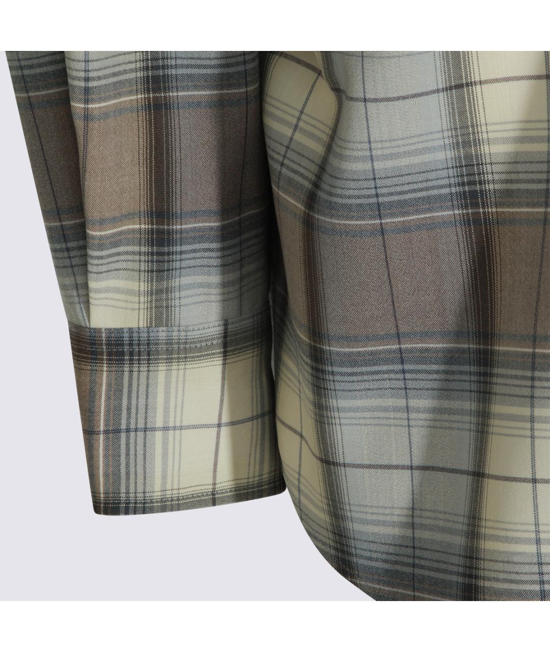 AURALEE Мульти кэжуал рубашка, фото 4