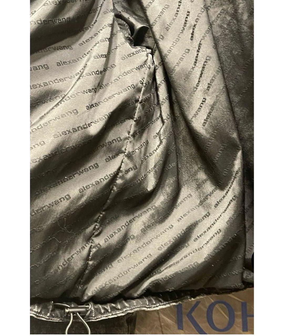 ALEXANDER WANG Антрацитовая куртка, фото 5