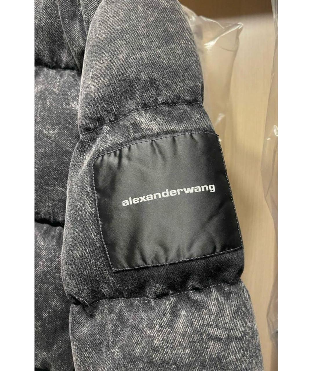 ALEXANDER WANG Антрацитовая куртка, фото 2