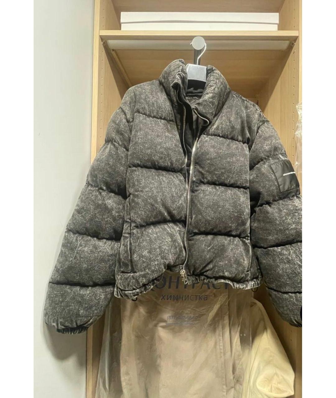 ALEXANDER WANG Антрацитовая куртка, фото 7