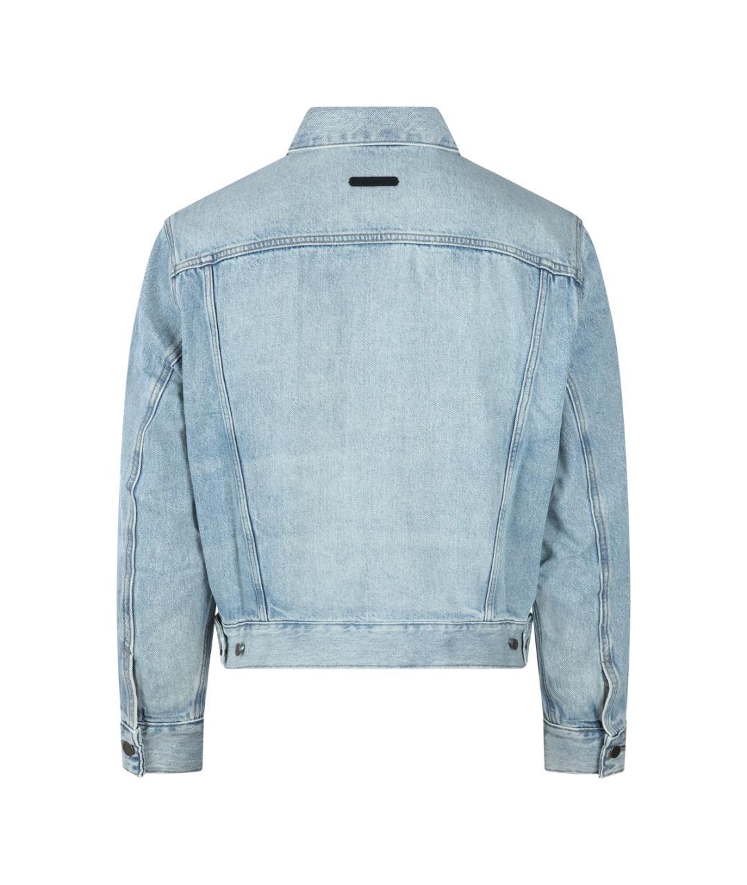 FEAR OF GOD ESSENTIALS Голубая хлопковая куртка, фото 2