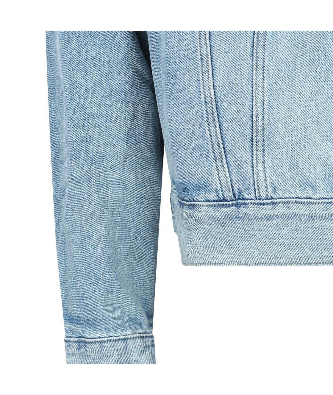 FEAR OF GOD ESSENTIALS Голубая хлопковая куртка, фото 4