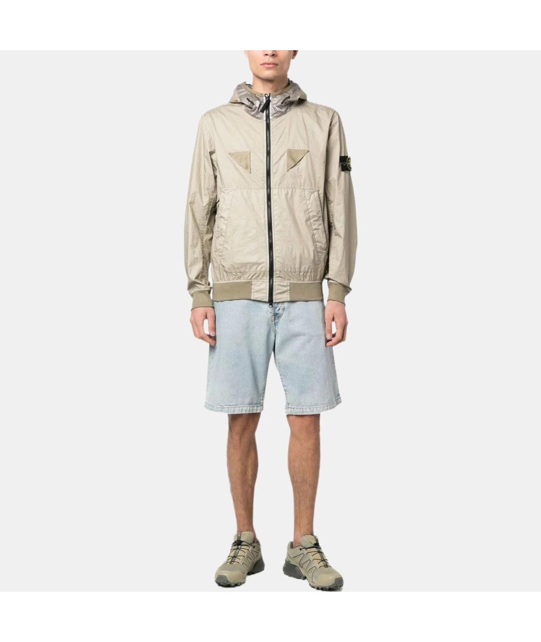 STONE ISLAND Серая куртка, фото 3