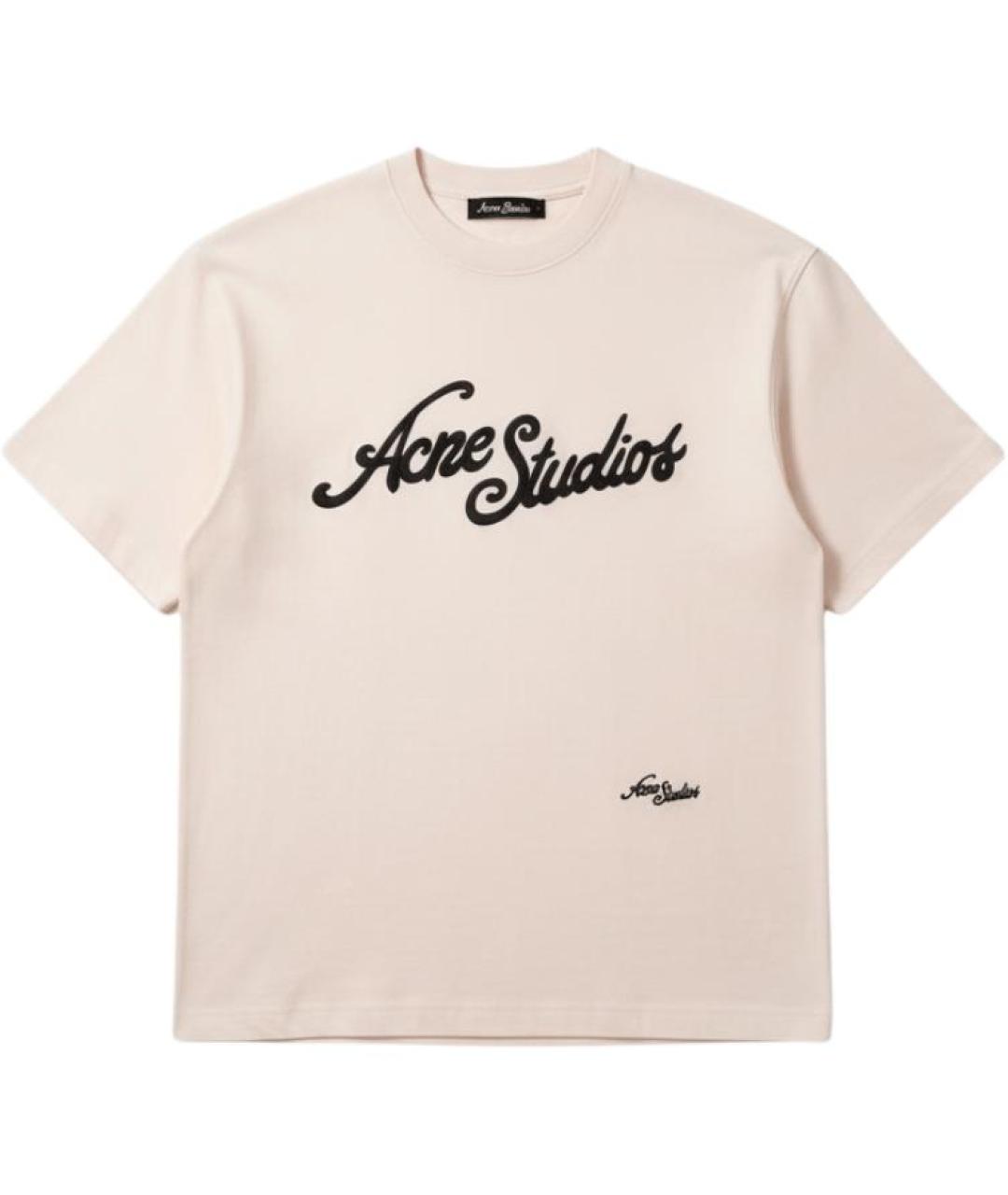 ACNE STUDIOS Розовая футболка, фото 1