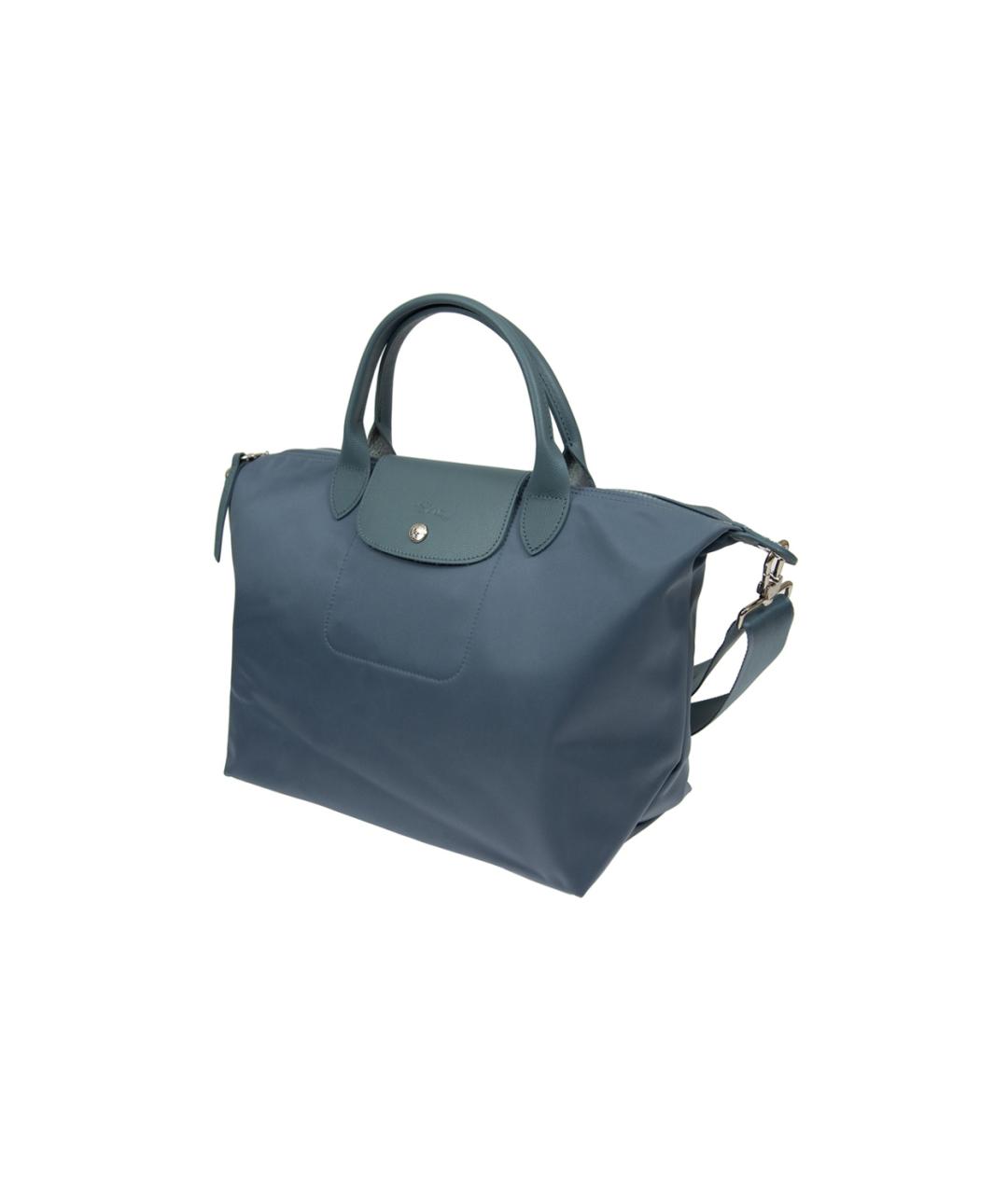 LONGCHAMP Синяя сумка через плечо, фото 2